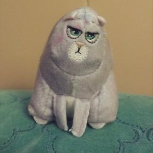 Cat Chloe Kitten Plush secret life of pets toy kid grumpy angry kitty mad putout